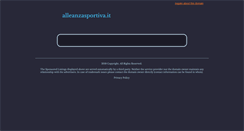 Desktop Screenshot of newsletter.alleanzasportiva.it